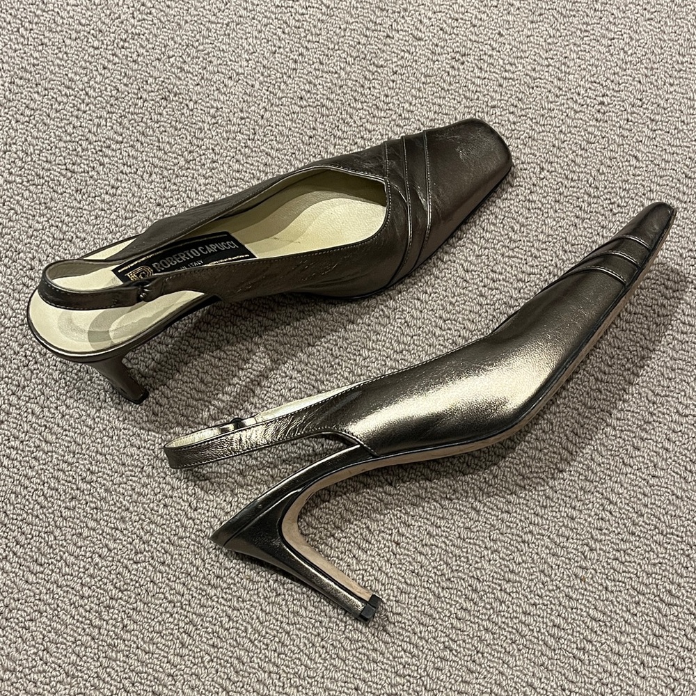 Vintage Roberto Capucci Slingback Heels